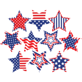 Teacher Created Resources Patriotic Fancy Stars Accents