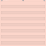Teacher Created Resources Blush 7 Pocket Chart [TCR20102]