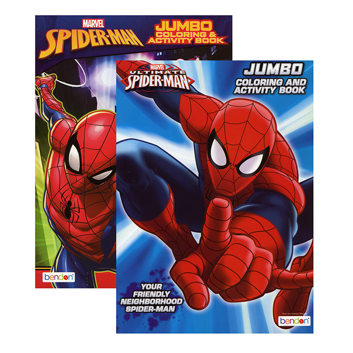 BAZIC SPIDERMAN Coloring Book [4576436] - School &amp; Office Annex