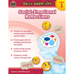 Teacher Created Resources Daily Warm-Ups: Social-Emotional Reflections Gr 1 [TCR9096]