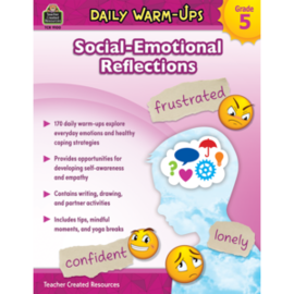 Teacher Created Resources Daily Warm-Ups: Social-Emotional Reflections Gr 5