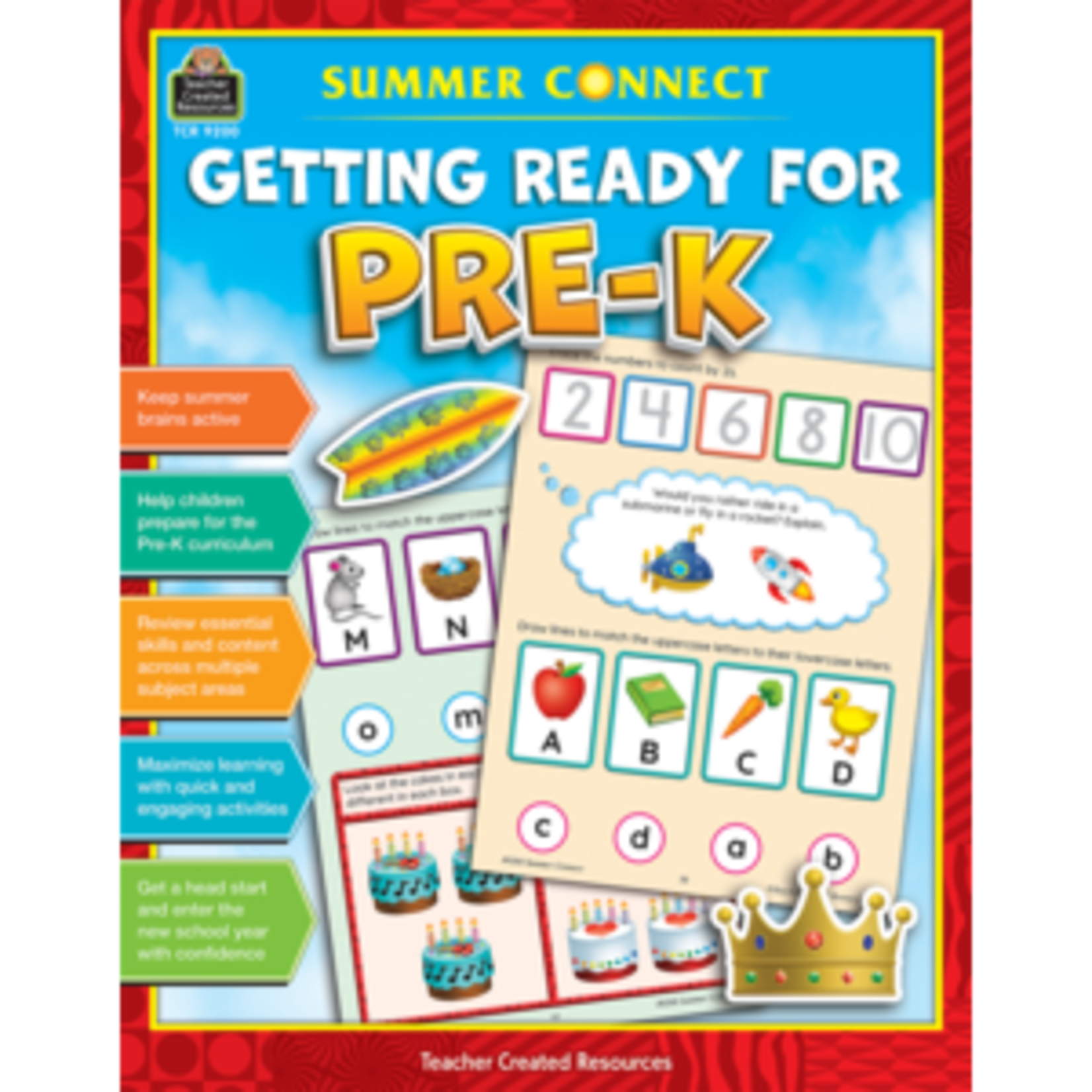 Teacher Created Resources Summer Connect: Getting Ready for PreK [TCR9200]