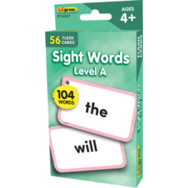 Teacher Created Resources Sight Words Flash Cards - Level A