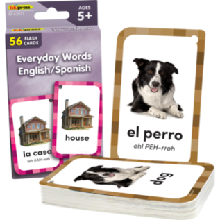 Teacher Created Resources Everyday Words English/Spanish Flash Cards