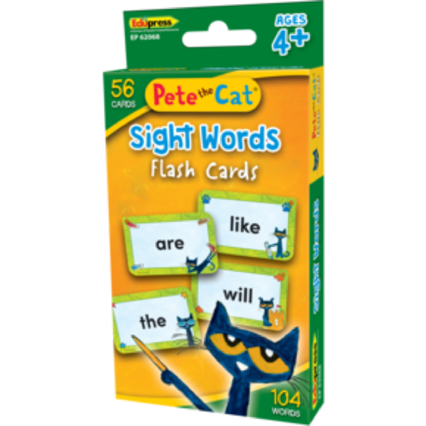 Teacher Created Resources Pete the Cat Sight Words Flash Cards [TCR62068]