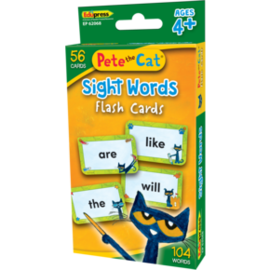 Teacher Created Resources Pete the Cat Sight Words Flash Cards