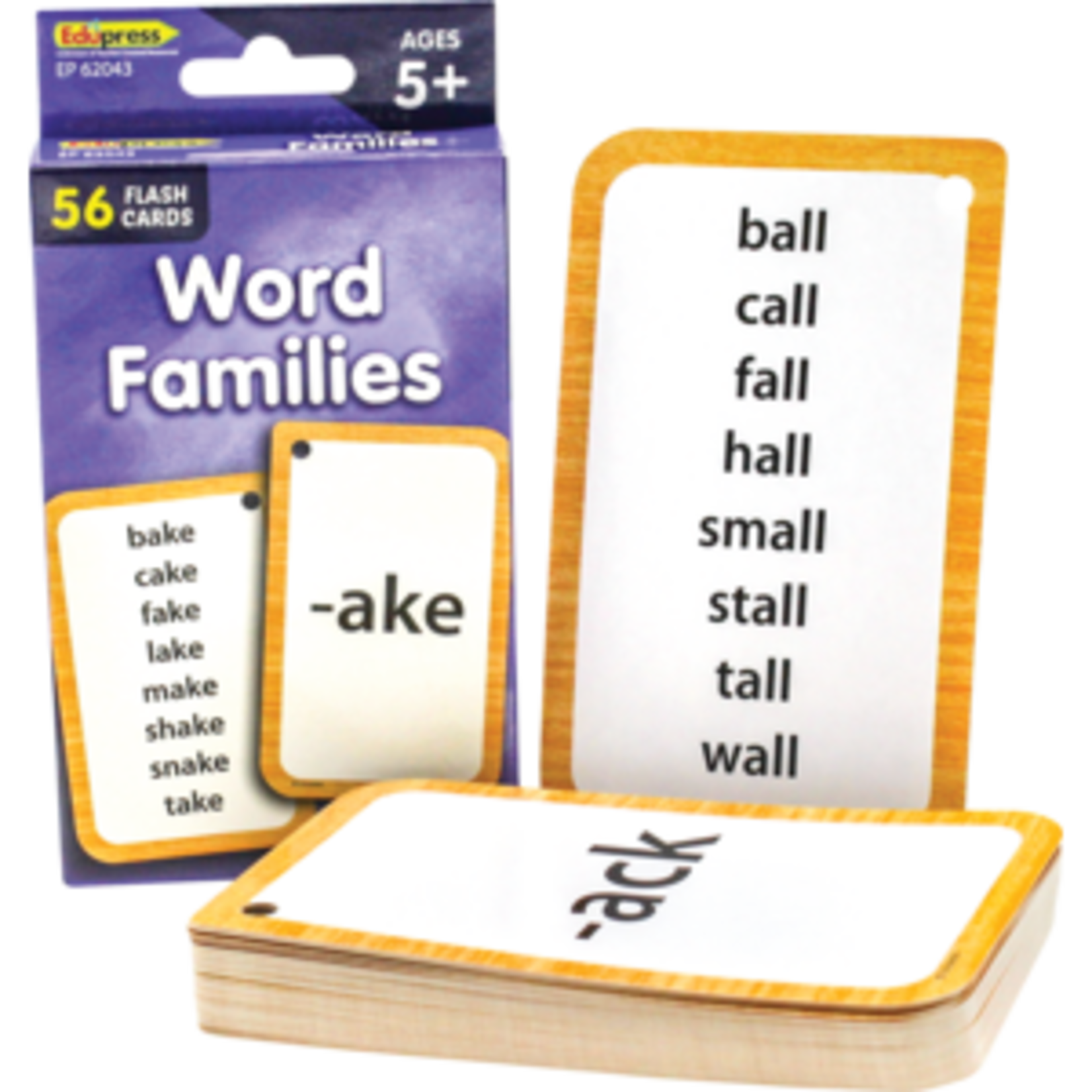 Teacher Created Resources Word Families Flash Cards [TCR62043]