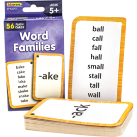 Teacher Created Resources Word Families Flash Cards