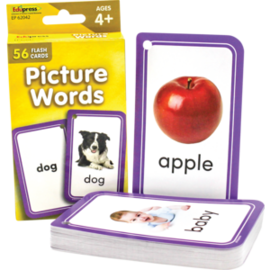 Teacher Created Resources Picture Words Flash Cards