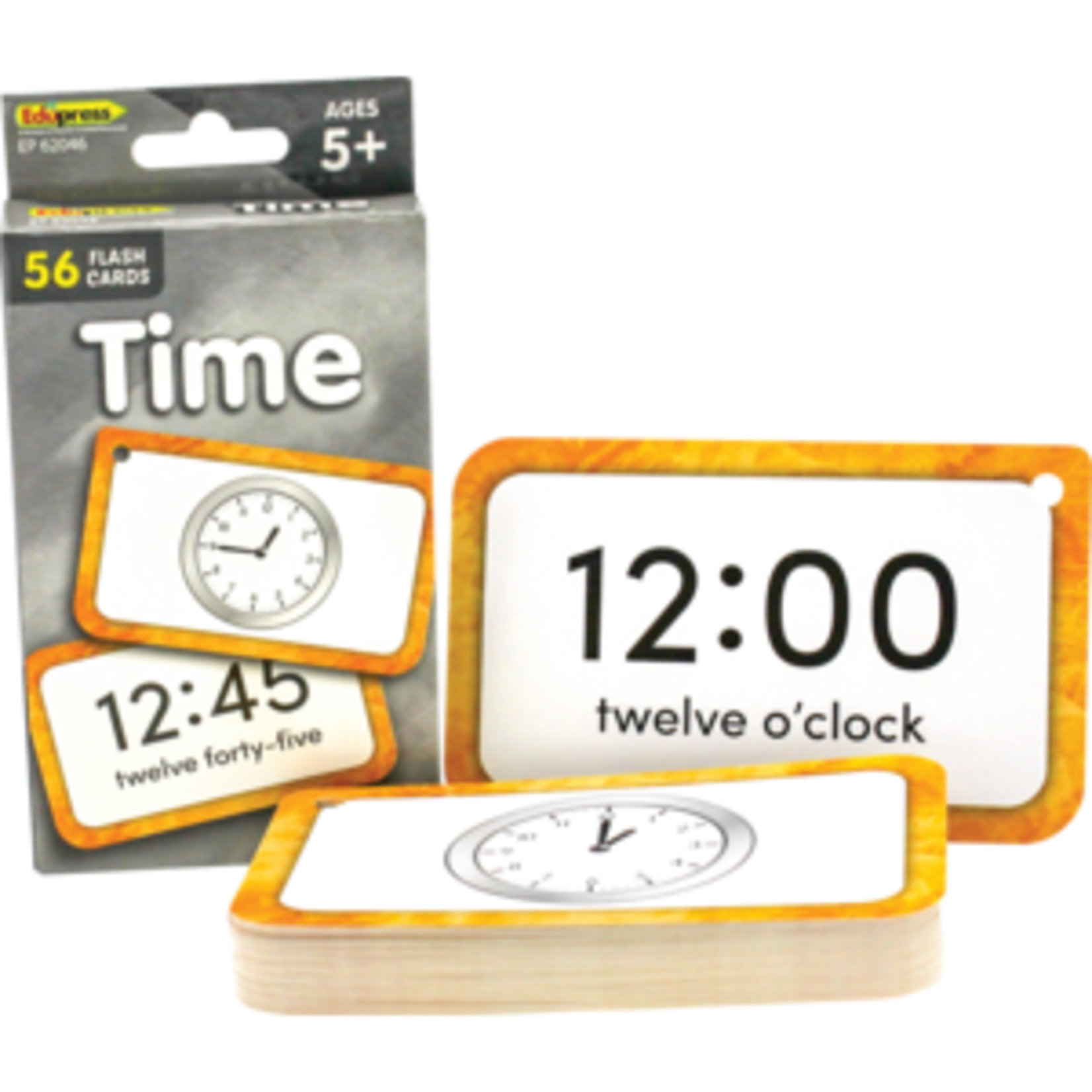Teacher Created Resources Time Flash Cards [TCR62046]