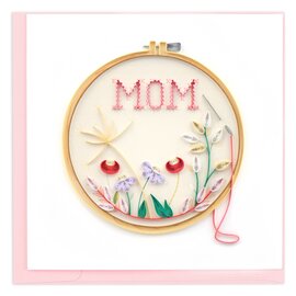 QUILLING CARDS, INC QUILLING CARD MOTHER'S DAY CROSS STITCH