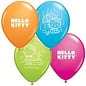 Qualatex Hello Kitty  Latex Balloons 6 Count