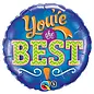 Qualatex You're the Best 18 Inch Foil Mylar Balloon