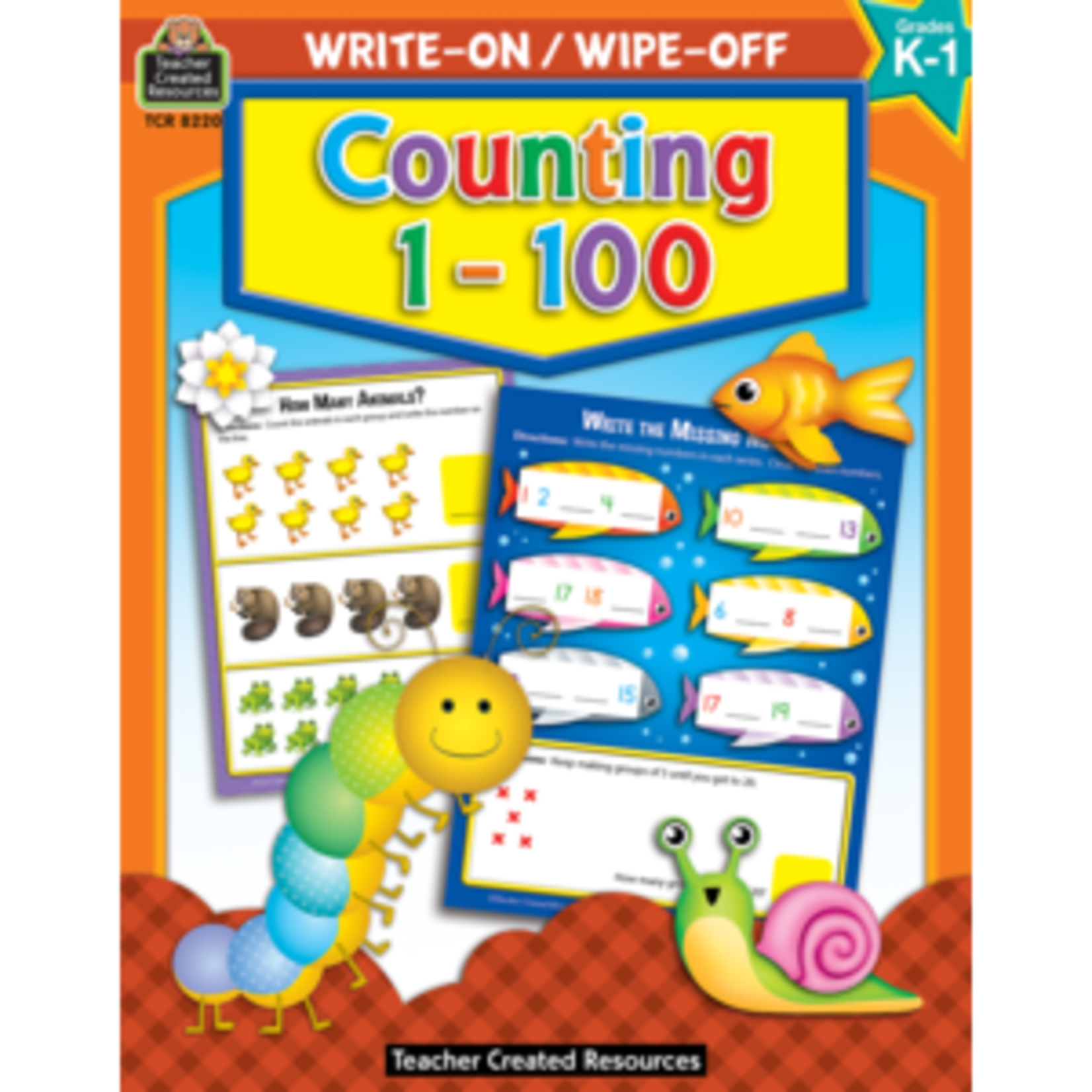 Teacher Created Resources Counting 1-100 Write-On/Wipe-Off Book [TCR8220]
