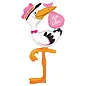 Betallic Special Delivery Girl Stork 5 Foot Tall Foil Mylar Balloon