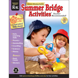 Carson-Dellosa Publishing Group SUMMER BRIDGE ACTIVITIES GRADE PREK - K