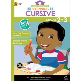 Carson-Dellosa Publishing Group Beginning Cursive Activity Book Grade 2-3 Paperback