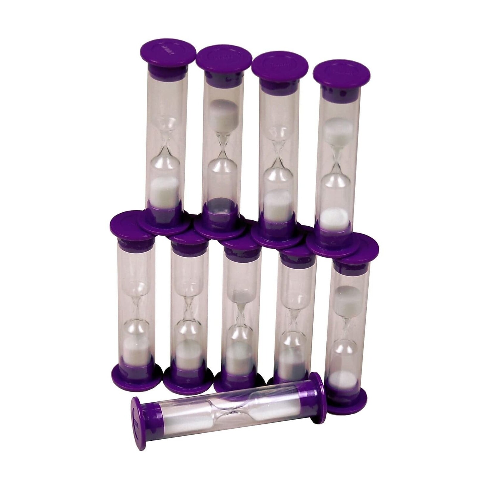 LEARNING ADVANTAGE 3 Minute Sand Timers, Set of 10 [197626]