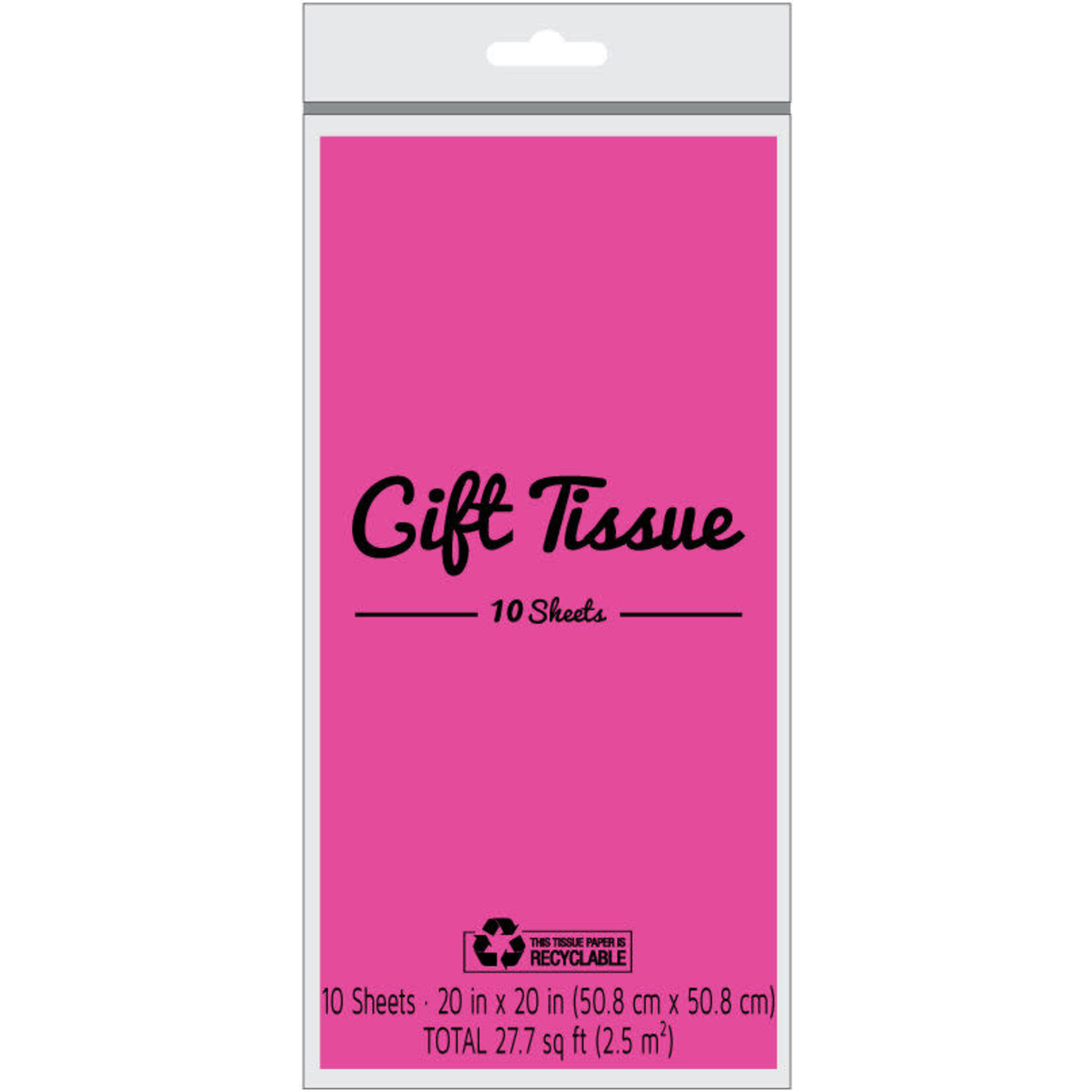 Seaman Paper Co Gift Tissue Paper 10 Sheets Hot Pink [24369]
