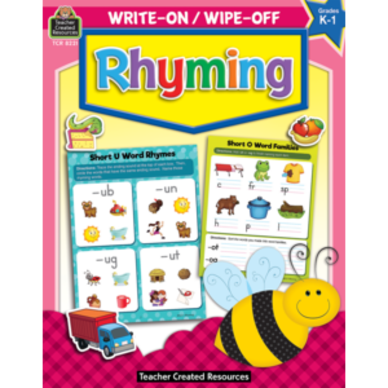 Teacher Created Resources Rhyming Write-On Wipe-Off Book [TCR8221]