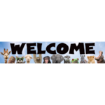 Teacher Created Resources Go Wild Animals Welcome Banner [TCR6836]