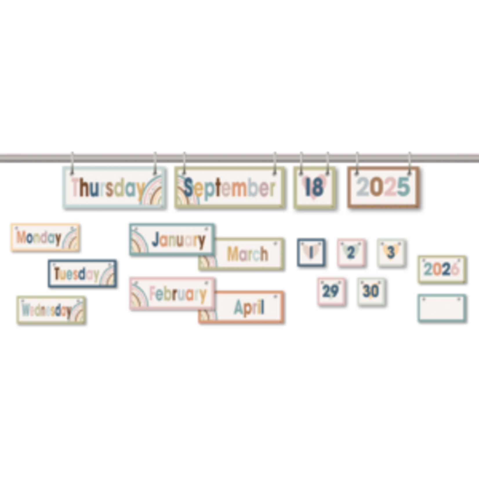 Teacher Created Resources Everyone is Welcome Flip Calendar [TCR7099]