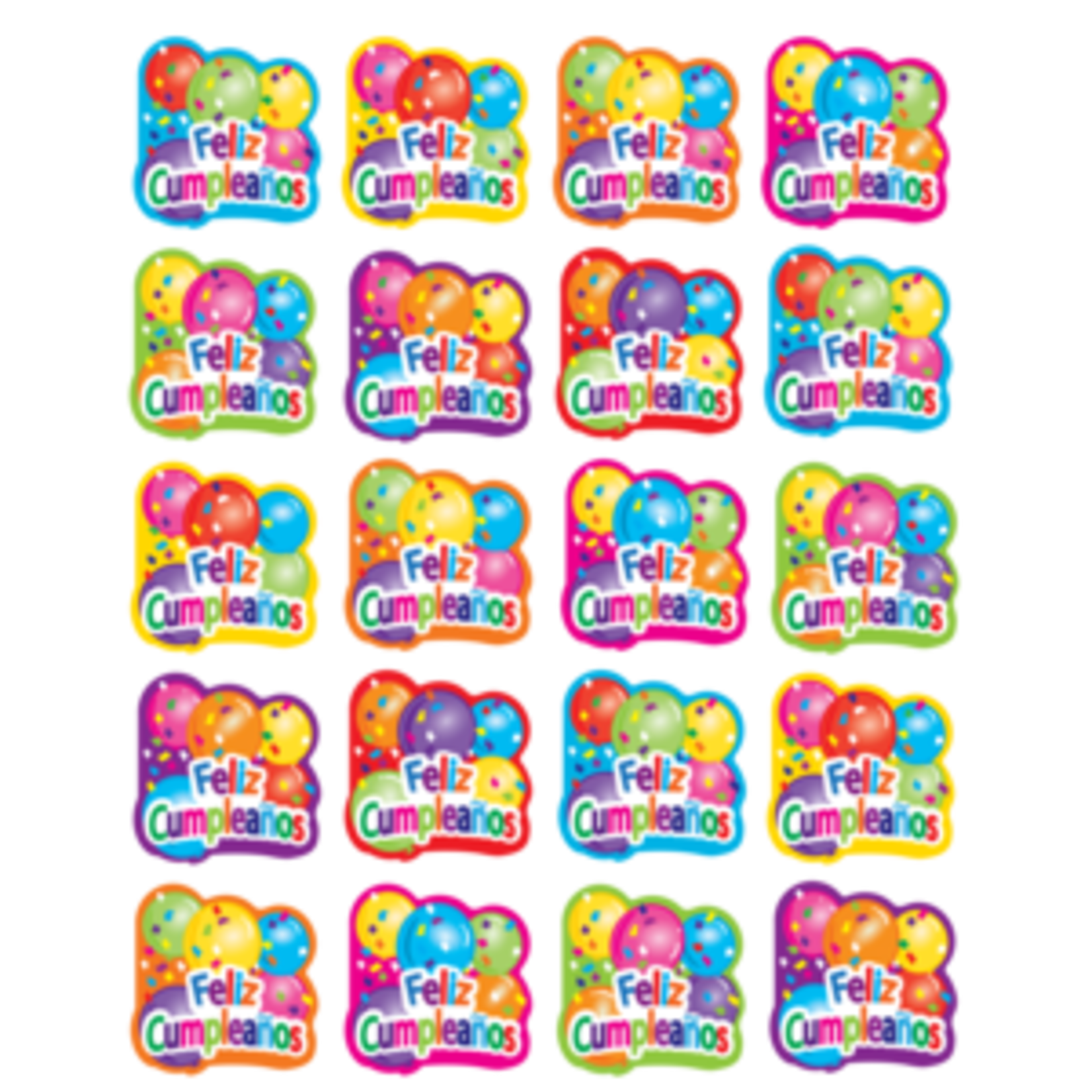 Teacher Created Resources Feliz CumpleaÃ±os Stickers [TCR8584]