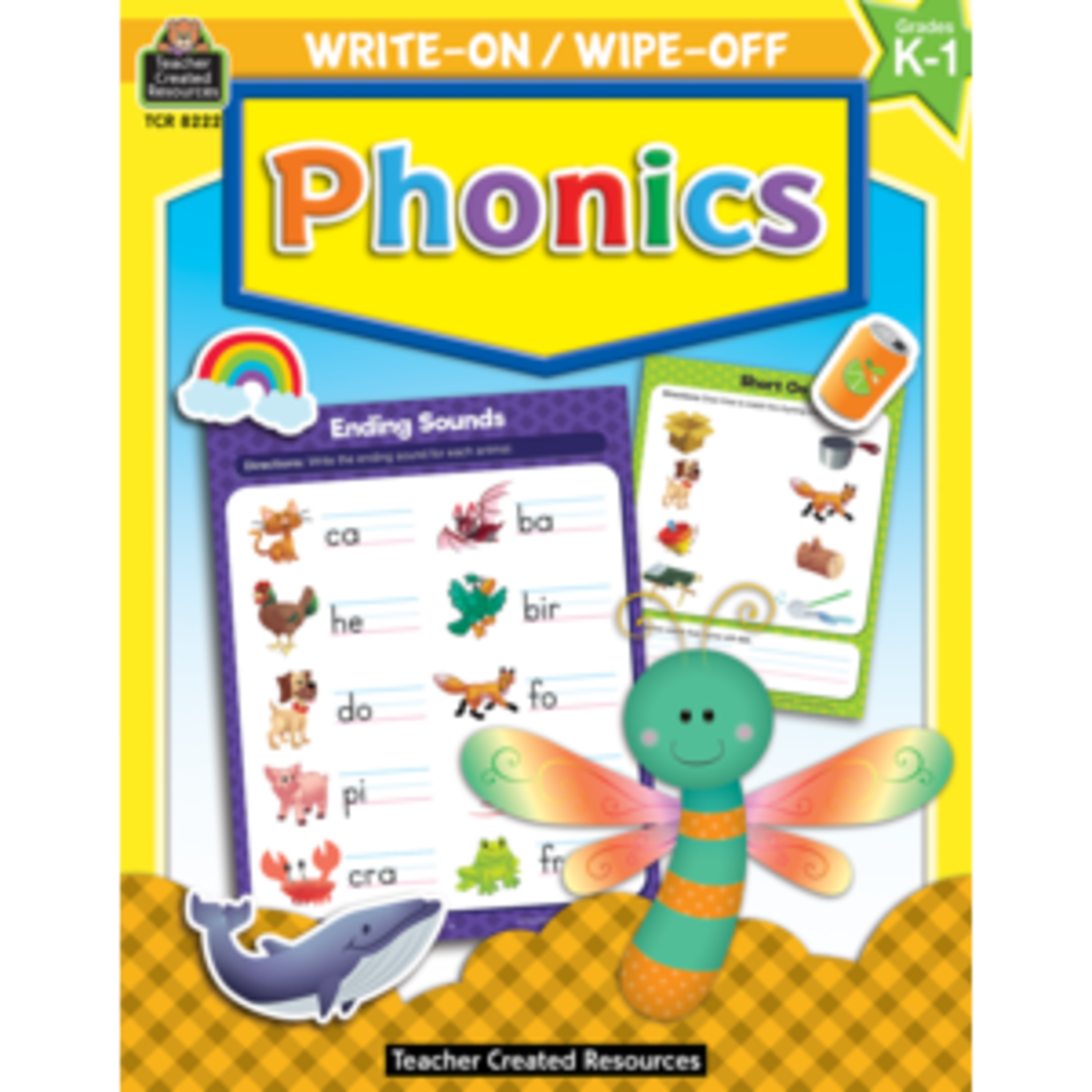 Teacher Created Resources Write-On/Wipe-Off: Phonics [TCR8222]