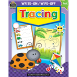 Teacher Created Resources Tracing Write-On Wipe-Off Book [TCR8215]