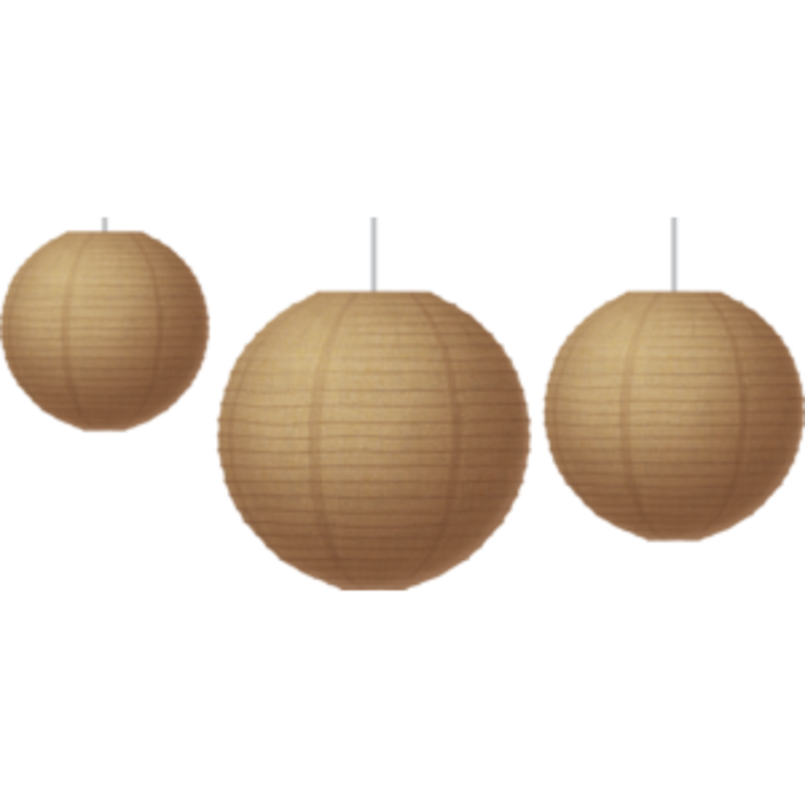 Teacher Created Resources Hanging Paper Lanterns - Burlap [TCR77228]