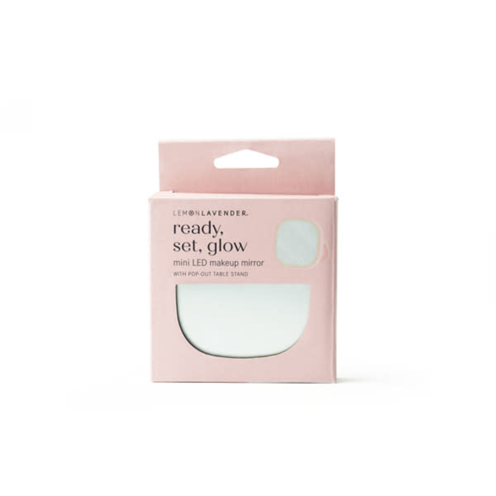 DM Merchandising Lemon Lavender Mini LED makeup mirror [LLMMR24]