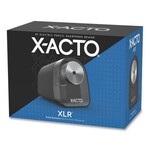 X-ACTO X-ACTO Model 1818 XLR Office Electric Pencil Sharpener, AC-Powered, 3.5 x 5.5 x 4.5, Black/Silver/Smoke [EPI1818X]