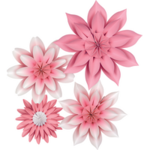 Teacher Created Resources Pink Blossoms Paper Flowers [TCR8543]