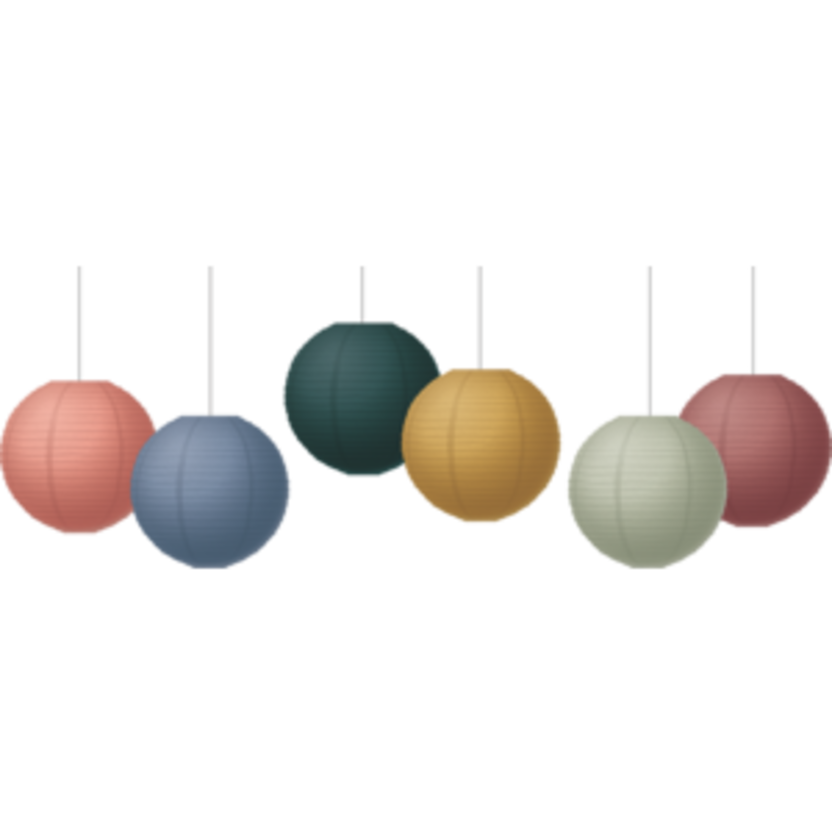 Teacher Created Resources Wonderfully Wild 8" Hanging Paper Lanterns [TCR77234]
