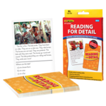 Teacher Created Resources Reading for Detail Practice Cards Yellow Level [TCR62996]