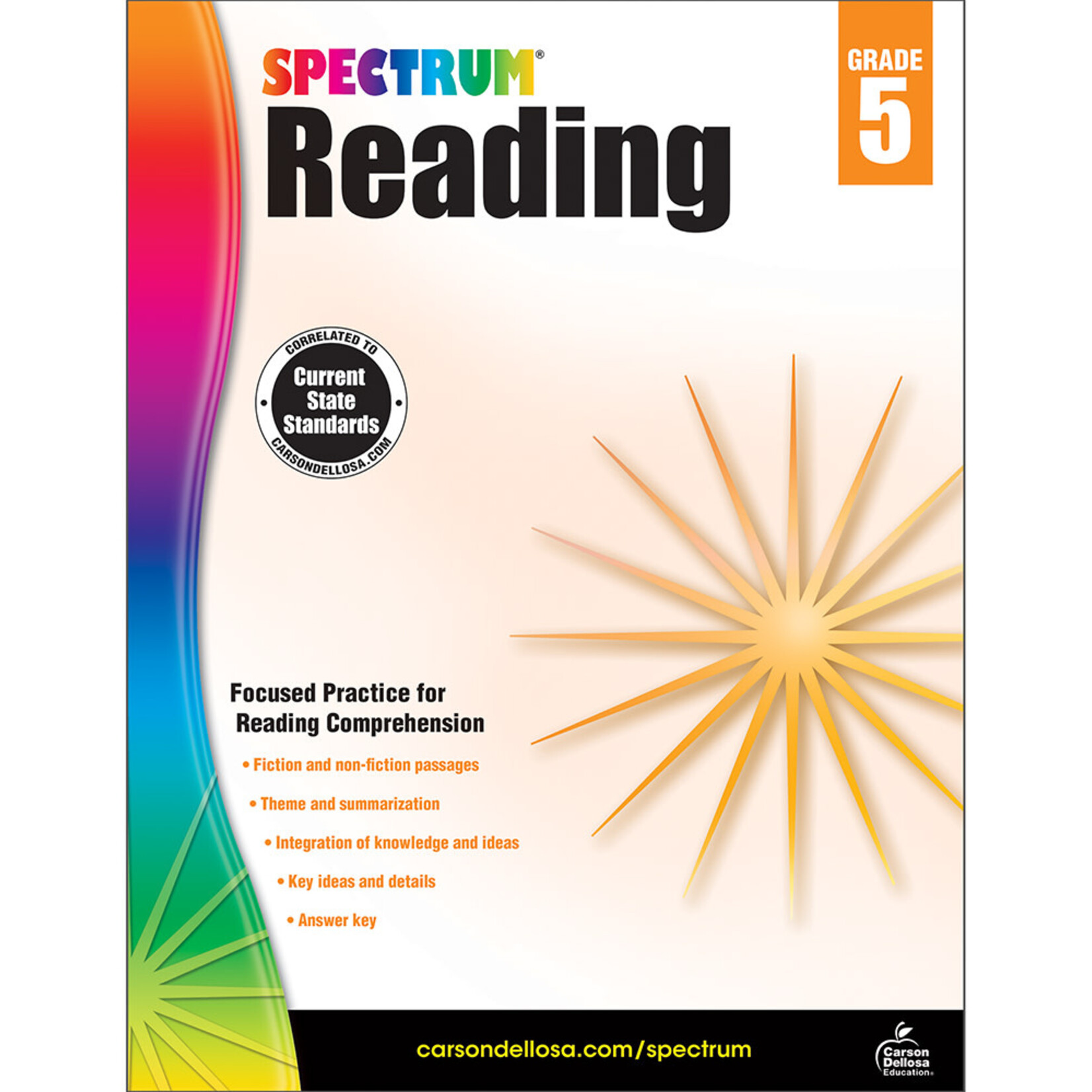 Carson-Dellosa Publishing Group SPECTRUM READING BOOK GRADE 5 [CD704583]