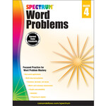 Carson-Dellosa Publishing Group Spectrum Word Problems Grade 4 [CD704490]