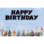 Teacher Created Resources Go Wild Animals Happy Birthday Awards [TCR6853]