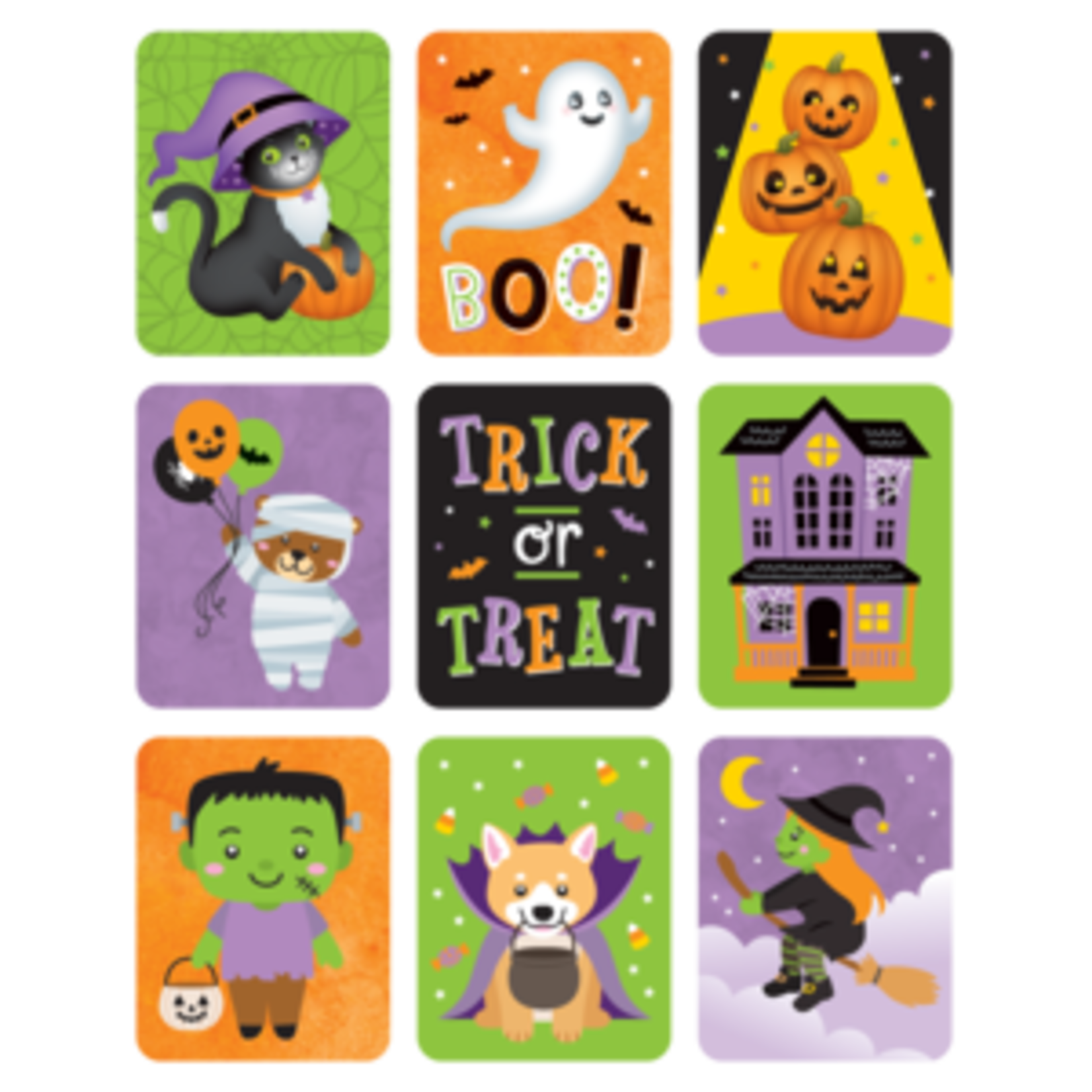 Teacher Created Resources Large Halloween Stickers [TCR6949]