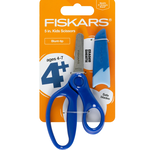 FISKARS Fiskars 5 inch Blunt Tip Kids Scissors w/sheath - Blue [194160]