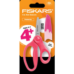 FISKARS Fiskars 5 inch Pointed Tip Kids Scissors w/sheath - Pink [3-063712]