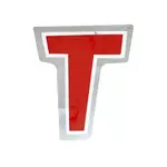Qualatex Personalize It Letter "T" Pack of 48 [17074A]