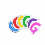 Qualatex Personalize It Letter "G" Pack of  48 [15074]