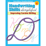 Teacher Created Resources Handwriting Skills Simplified: Improving Cursive Writing Gr. 4 [TCR0228]