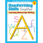 Teacher Created Resources Handwriting Skills Simplified: Learning Manuscript Writing Gr. 1 [TCR0225]