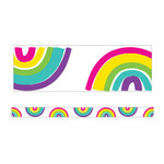 Carson-Dellosa Publishing Group Rainbows Straight Bulletin Board Borders [CD108432]