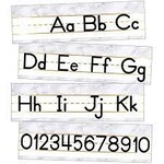 Carson-Dellosa Publishing Group Simply Boho Alphabet Line: Manuscript Mini Bulletin Board Set Grade PK-5 [CD110507] [CD110507]