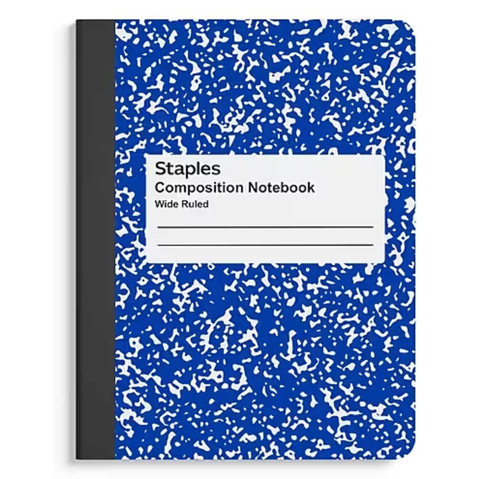 STAPLES Staples Wide Rule Composition Book, 9-3/4" x 7-1/2", Blue [ST55073]