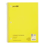 Pen & Gear 1-Subject Notebook, Wide Ruled, 70 Sheets Yellow [57170]