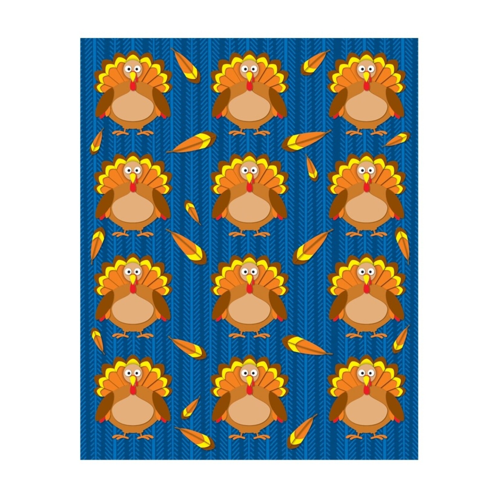 Carson-Dellosa Publishing Group Turkey Shape Stickers [CD168017]